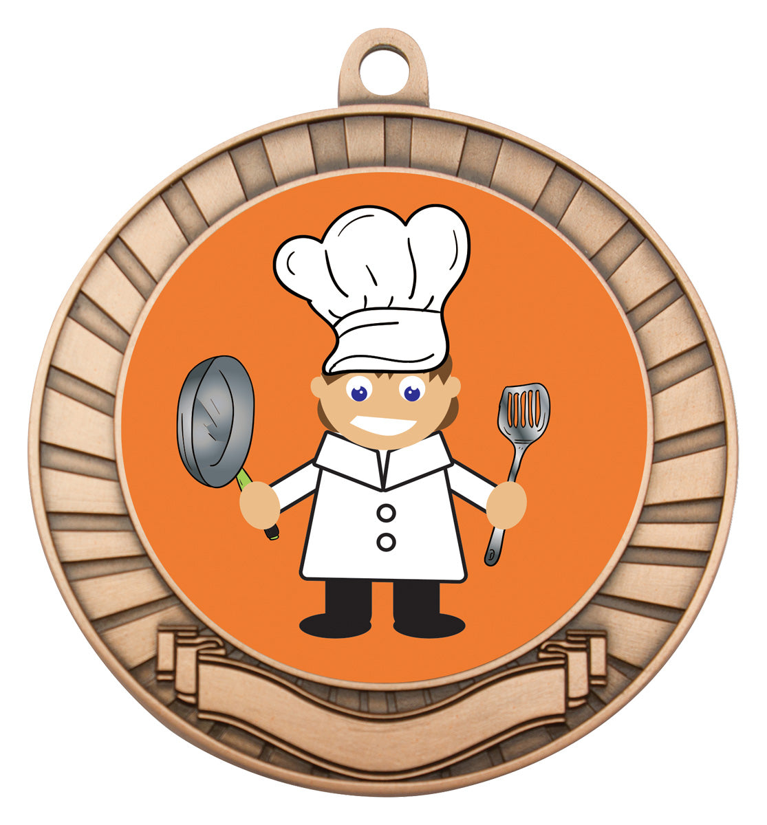 Eco Scroll - Chef - Bronze
