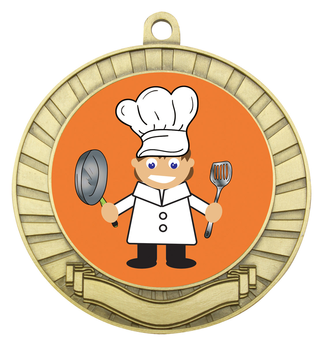 Eco Scroll - Chef - Gold