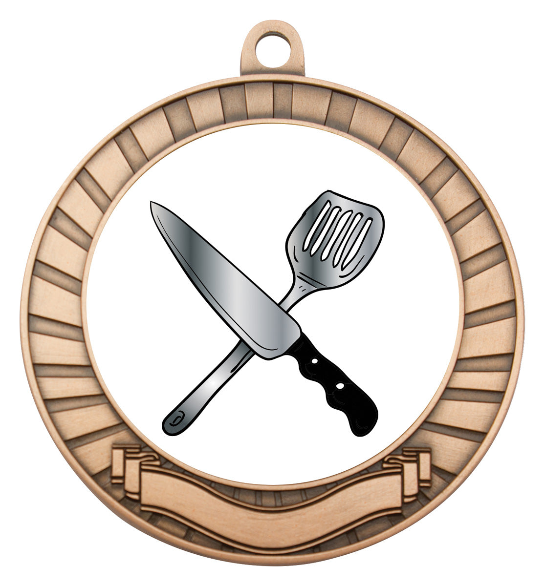Eco Scroll - Cooking - Bronze