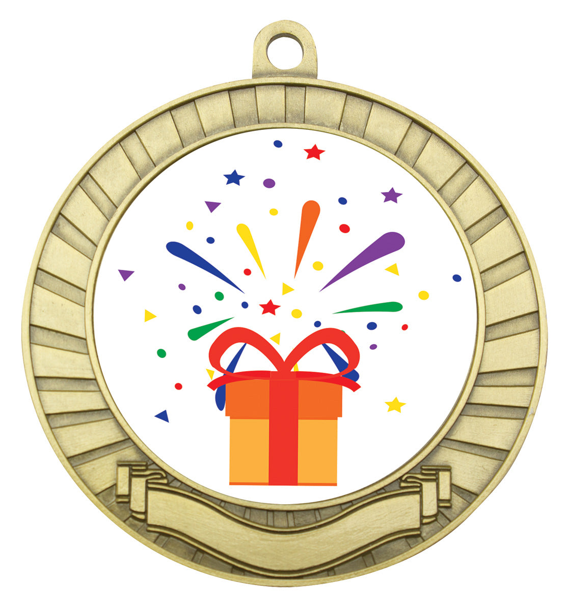 Eco Scroll - Birthday - Gold