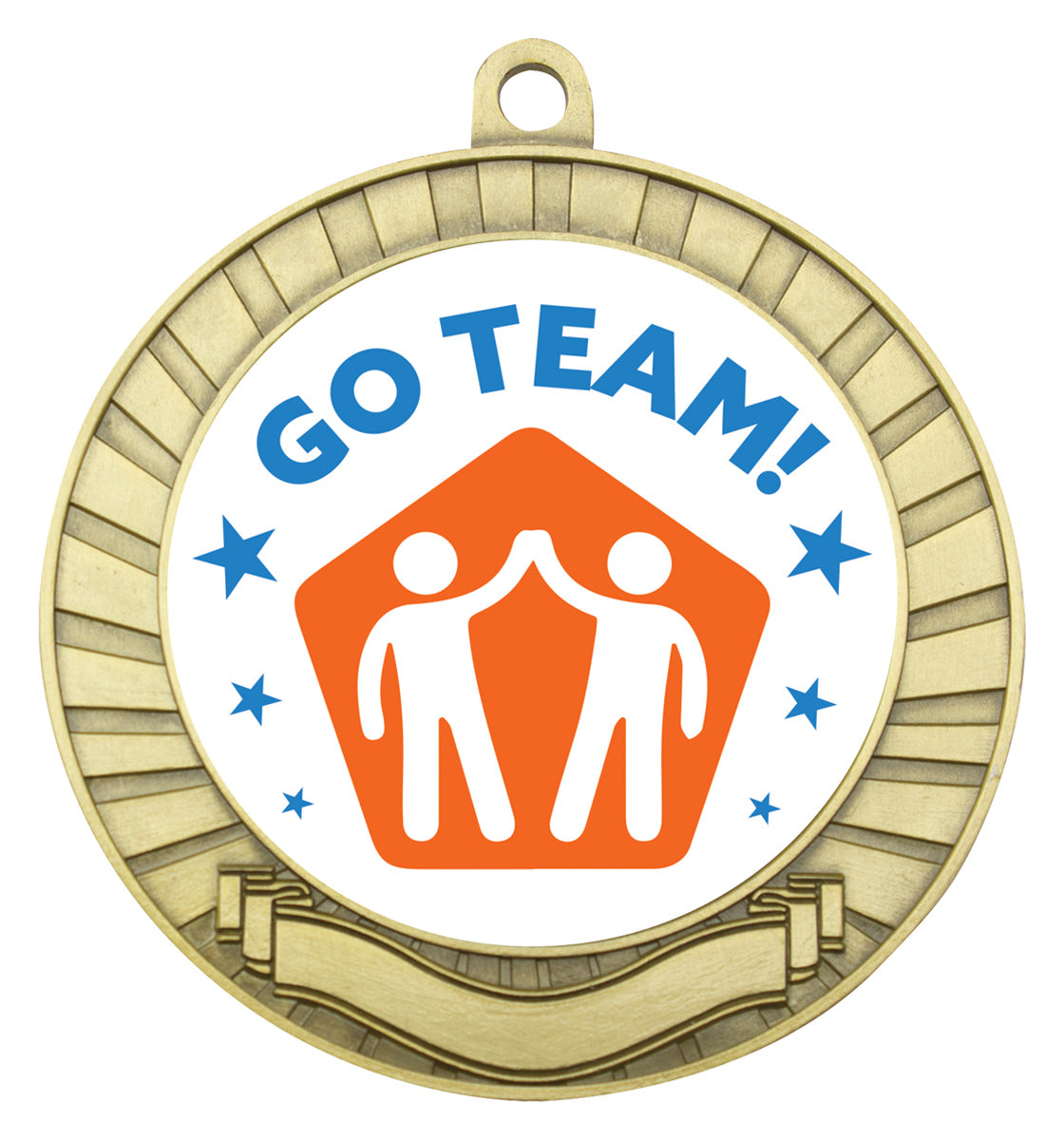 Eco Scroll - Teamwork - Gold