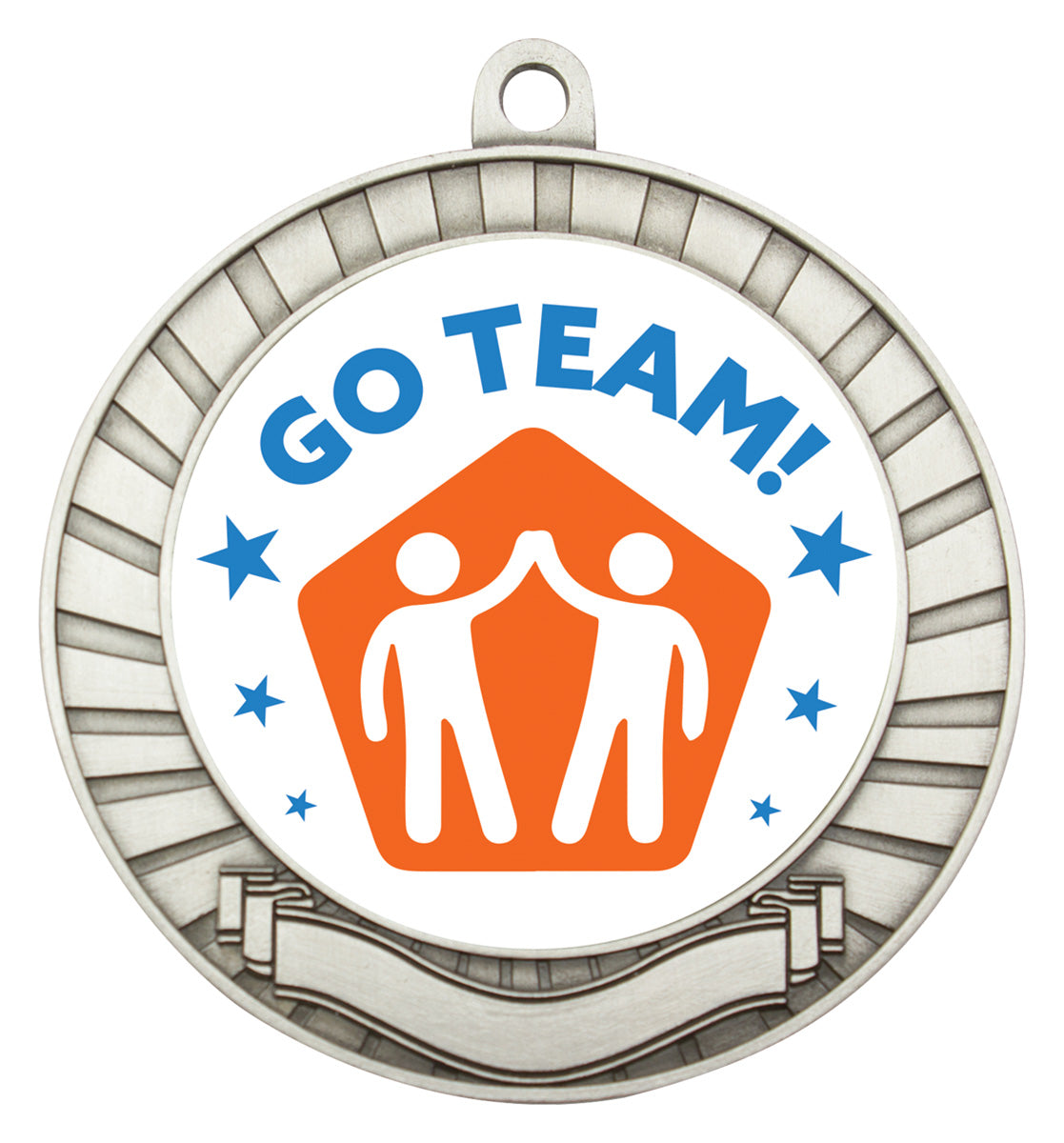 Eco Scroll - Teamwork - Silver