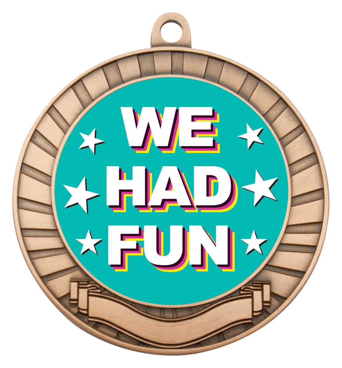 Eco Scroll - We Had Fun - Bronze
