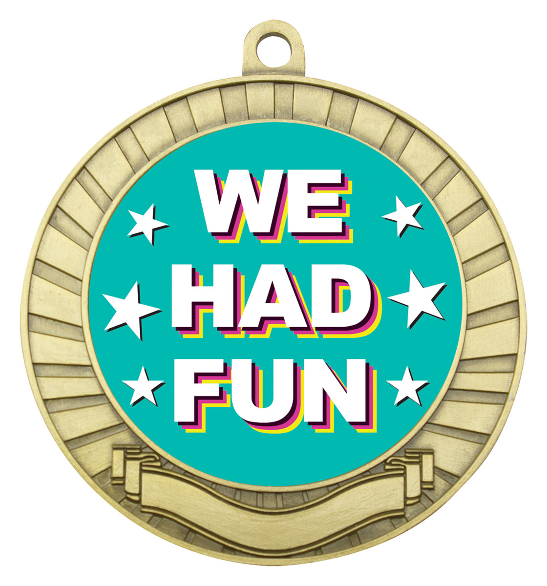Eco Scroll - We Had Fun - Gold