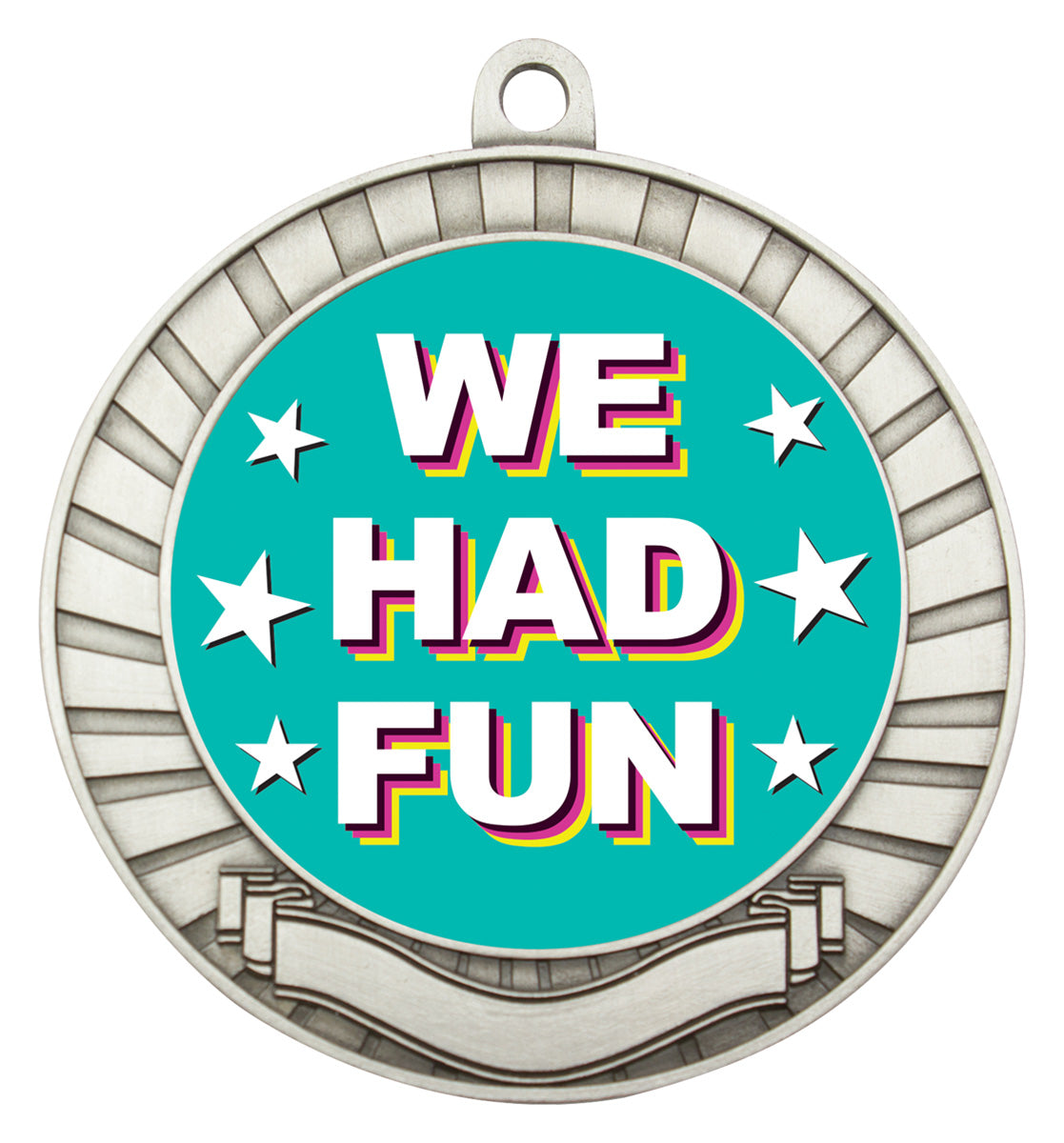Eco Scroll - We Had Fun - Silver