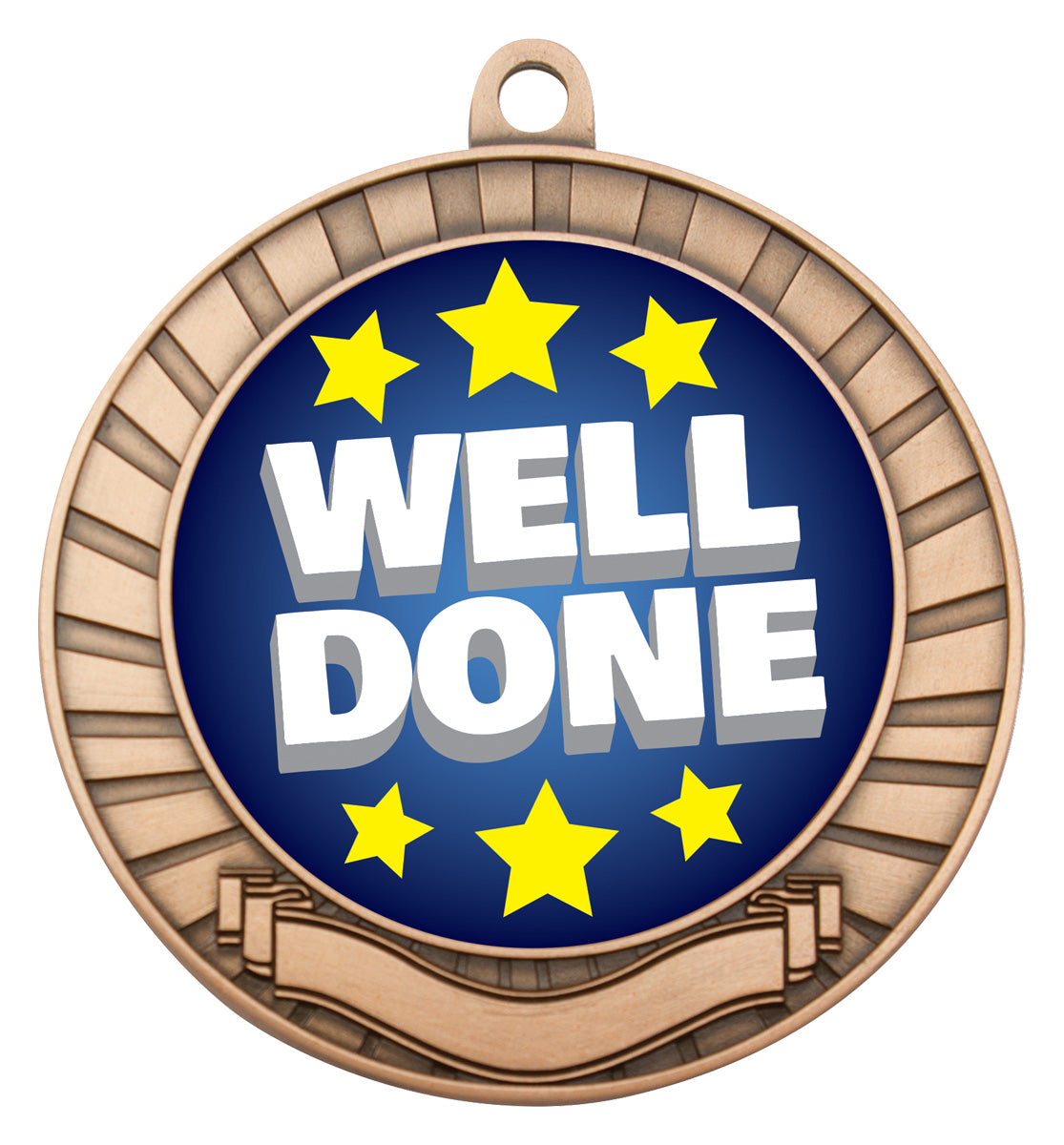 Eco Scroll - Well Done - Bronze