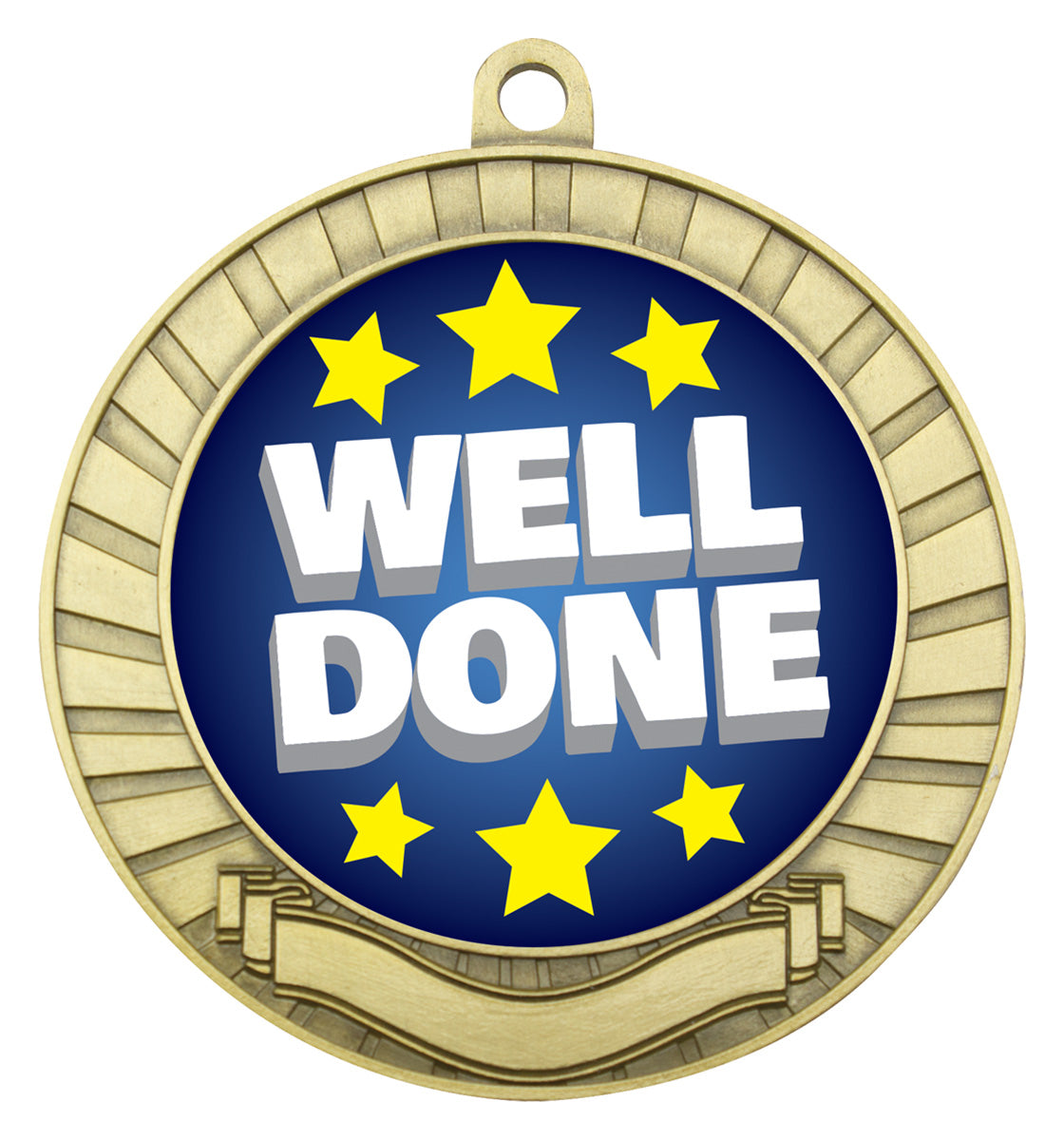 Eco Scroll - Well Done - Gold
