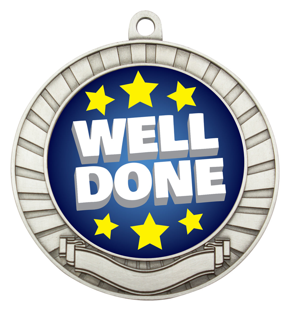 Eco Scroll - Well Done - Silver
