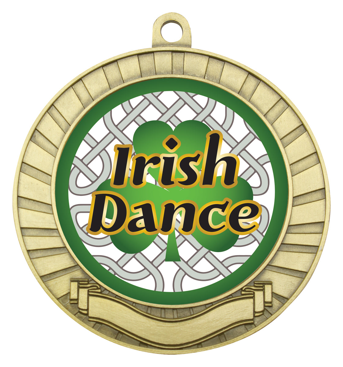 Eco Scroll - Irish Dance - Gold
