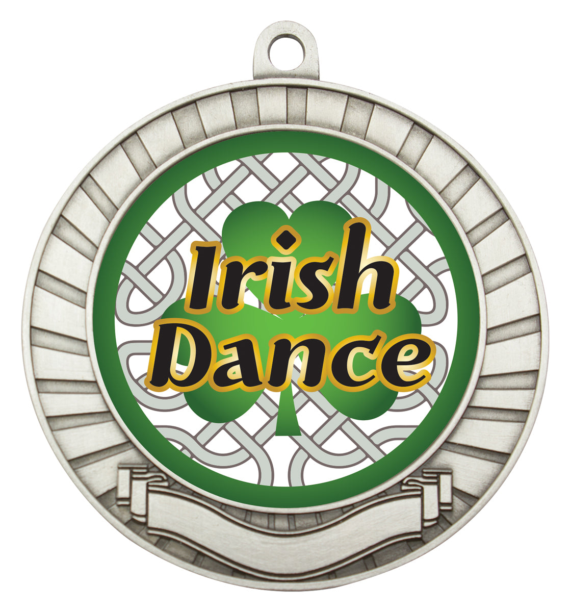 Eco Scroll - Irish Dance - Silver