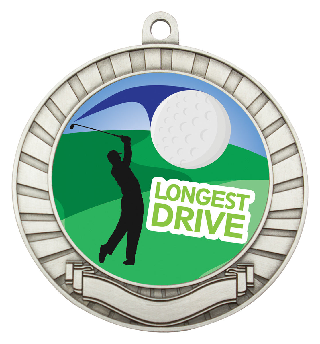 Eco Scroll - Longest Drive - Silver