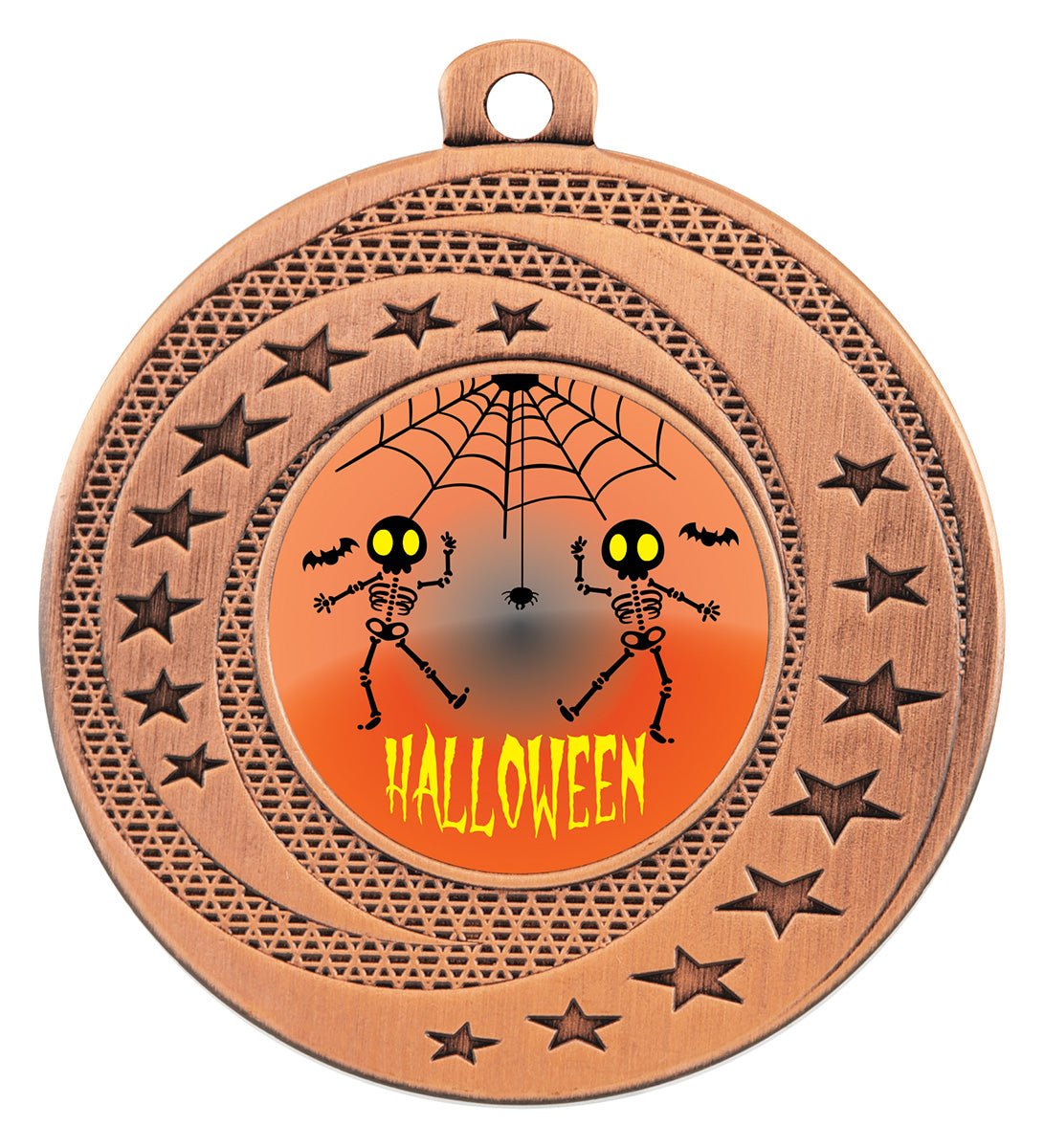 Medal - Halloween Skeletons - Bronze