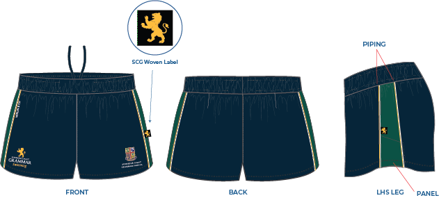 Sunshine Coast Grammar Shorts - Ladies