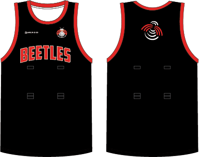 Beetles Unisex Netball Singlet