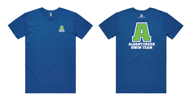 Albany Creek Swim Club Printed Tee (AS Colour)