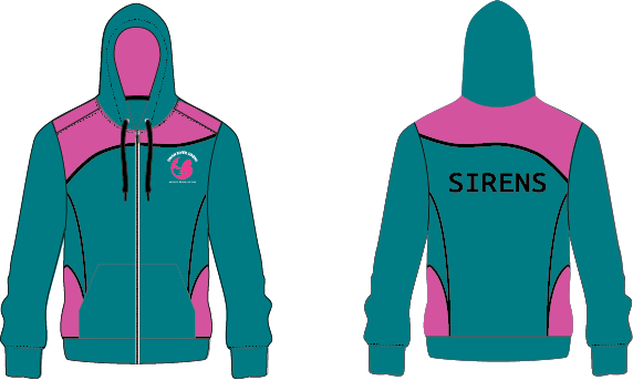Sirens Artistic Swimming Hoodie Jacket