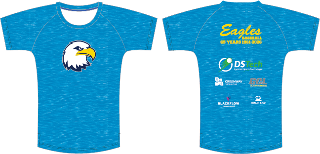 Mt Gravatt Eagles Baseball Training Tee