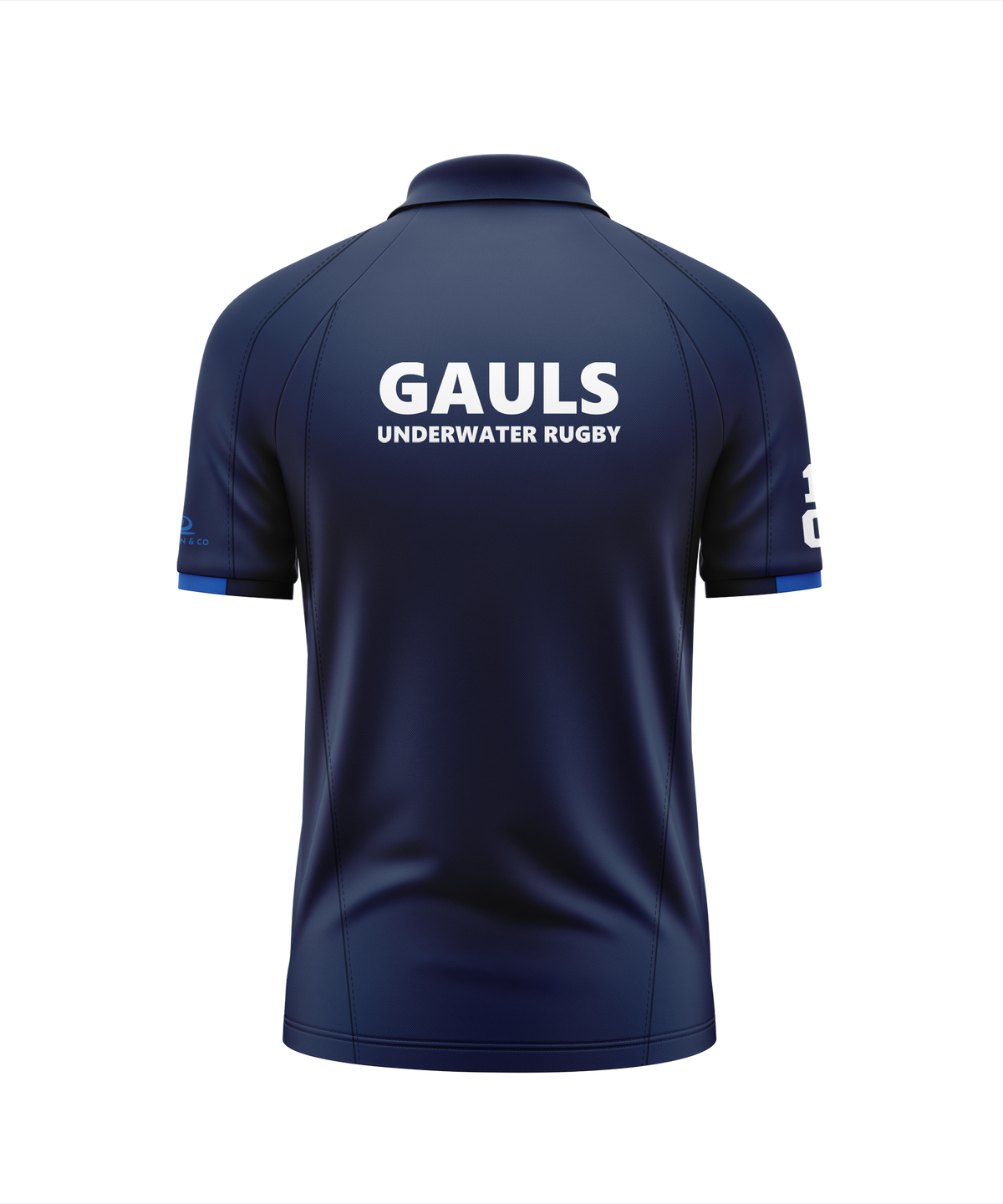 Brisbane Gauls Underwater Rugby Polo - Cotton