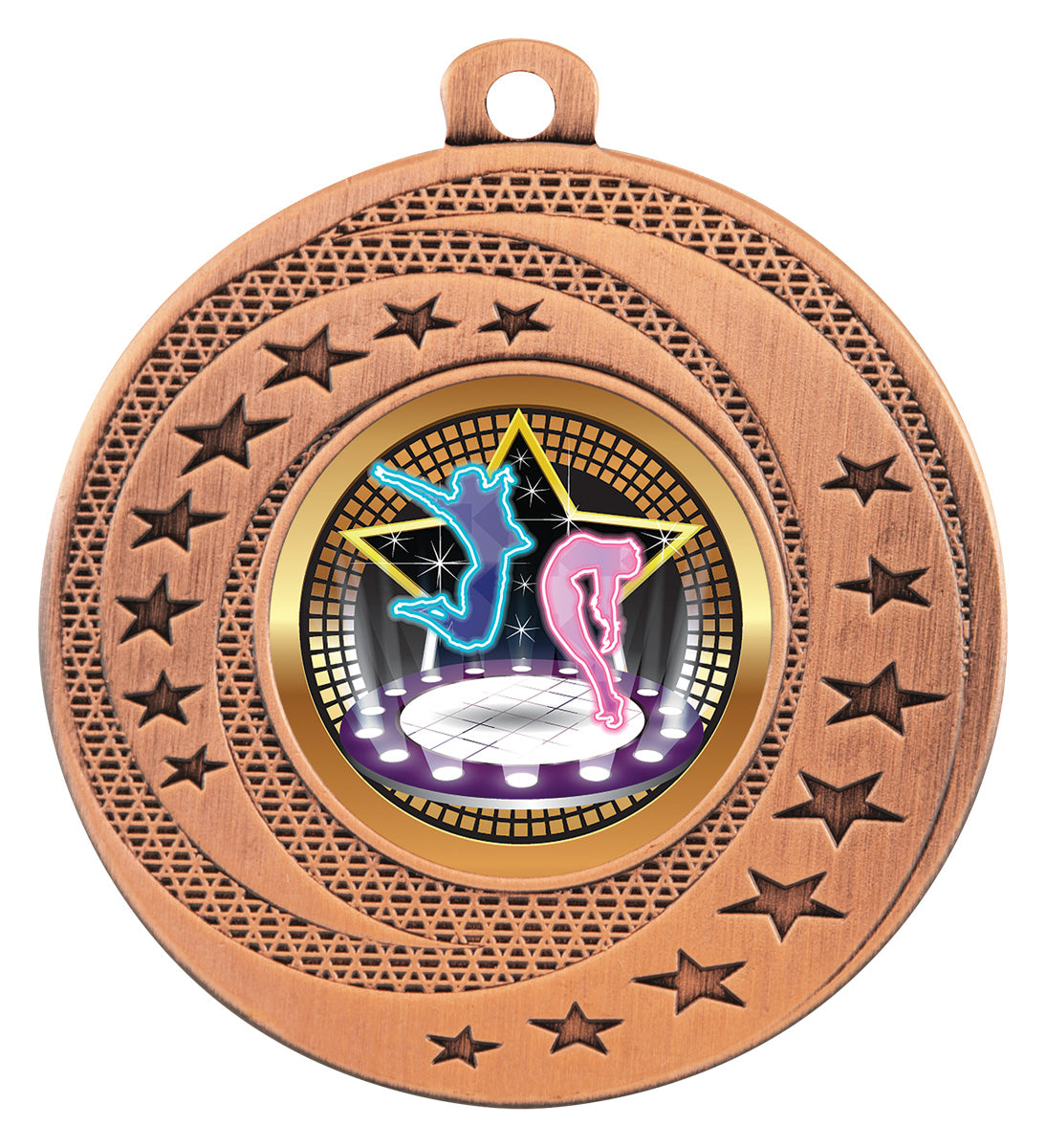 Wayfare Medal - Dance Silhouette - Bronze