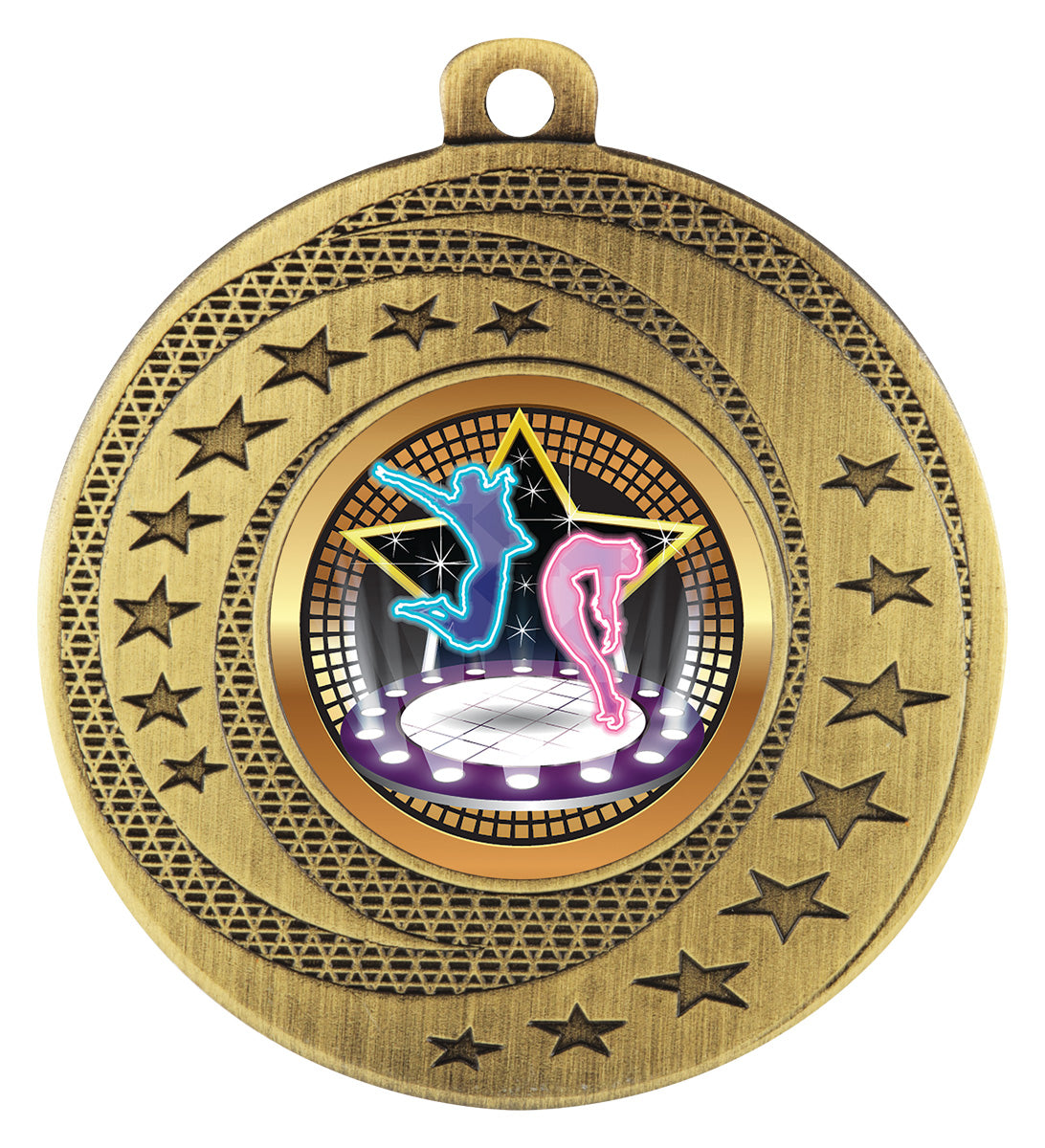 Wayfare Medal - Dance Silhouette - Gold