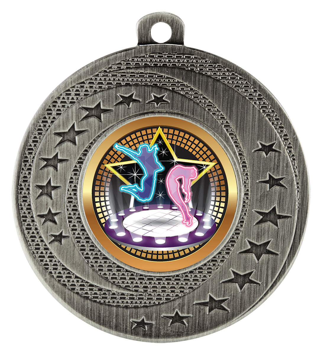 Wayfare Medal - Dance Silhouette - Silver