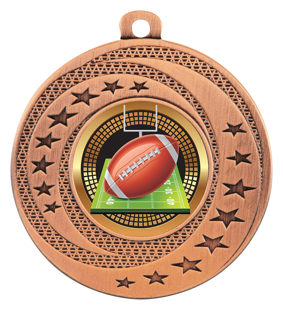 Wayfare Medal - American Football - Bronze