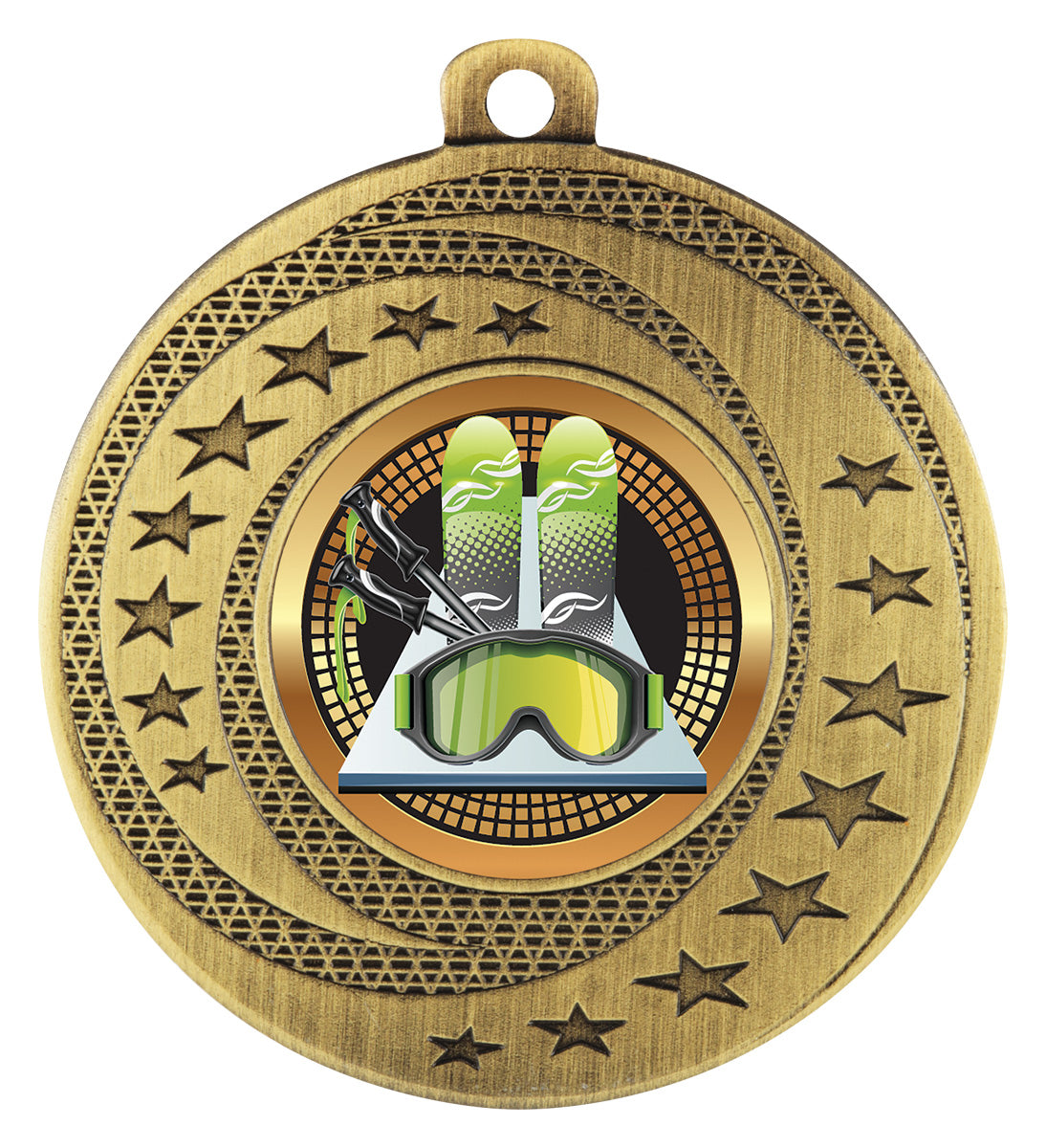 Wayfare Medal - Ski - Gold