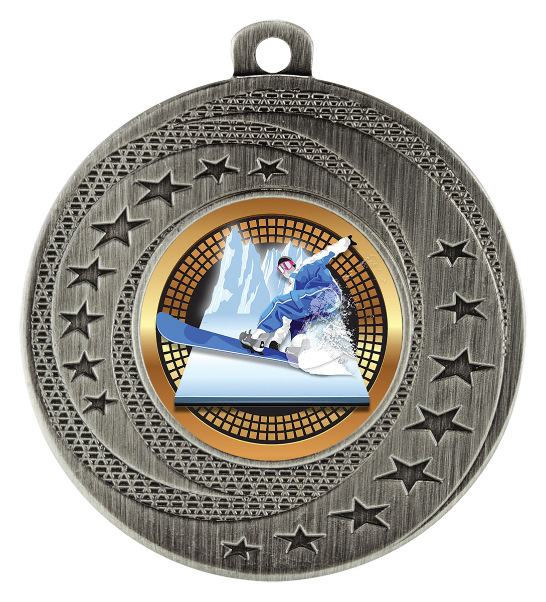 Wayfare Medal - Snowboard - Silver
