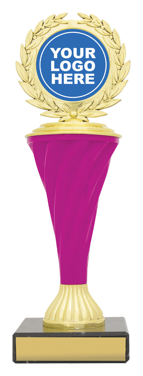 Spiral Riser - Pink - 230mm