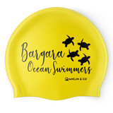 Custom Budget Flat Silicone Printed Swim Cap
