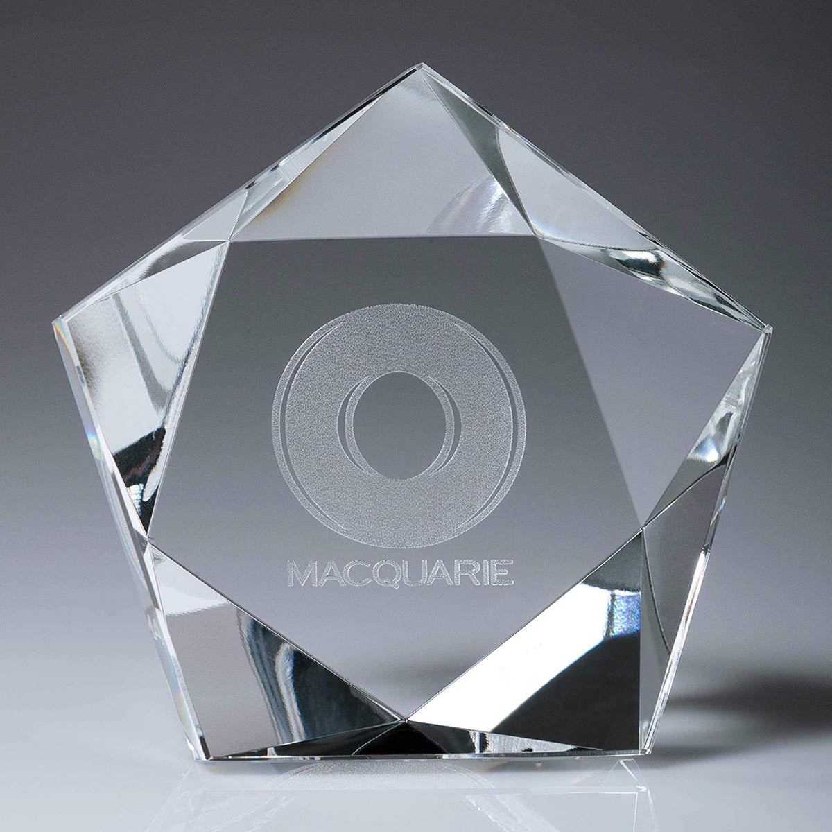 Crystal Star Paperweight - 100mm