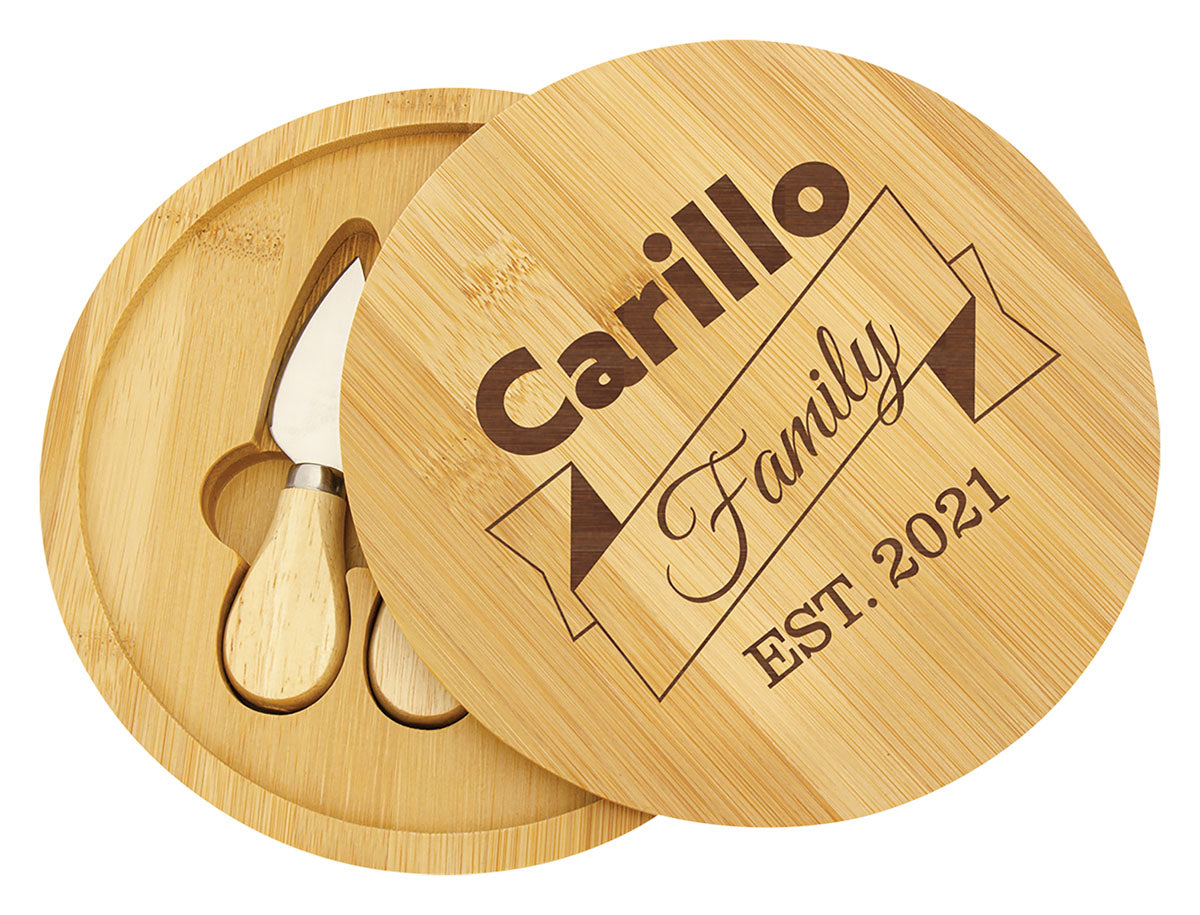 Bamboo Cheese Gift Set - 200mm