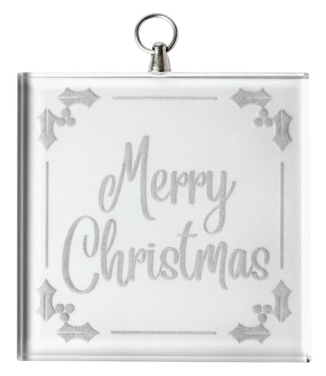 Glass Medal - Square - 50mm