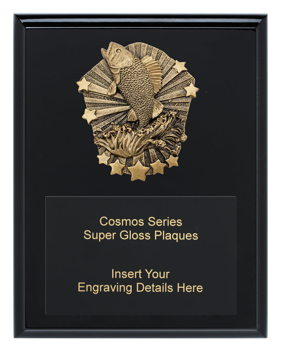 Cosmos Super Plaque - Fishing - 250mm