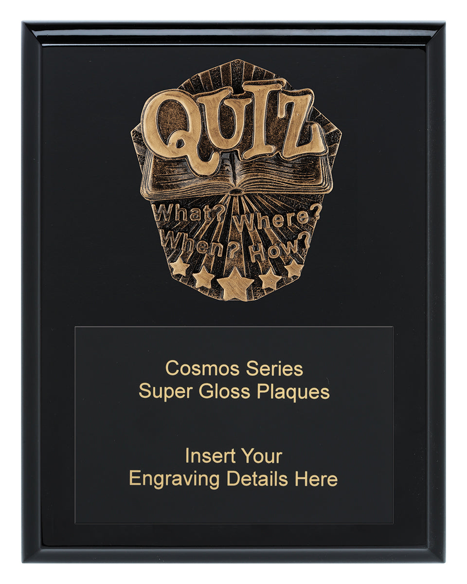 Cosmos Super Plaque - Quiz - 200mm