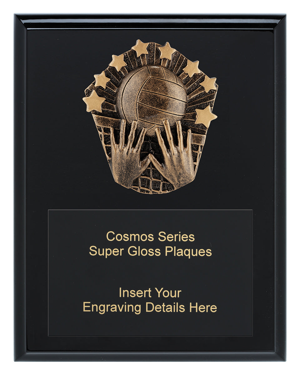 Cosmos Super Plaque - Volleyball - 225mm