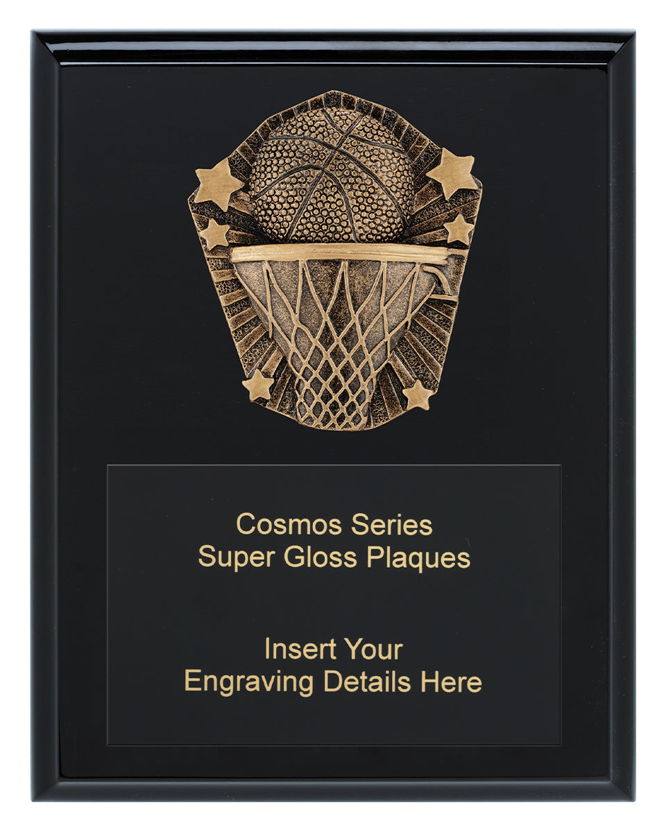 Cosmos Super Plaque - Basketball - 200mm
