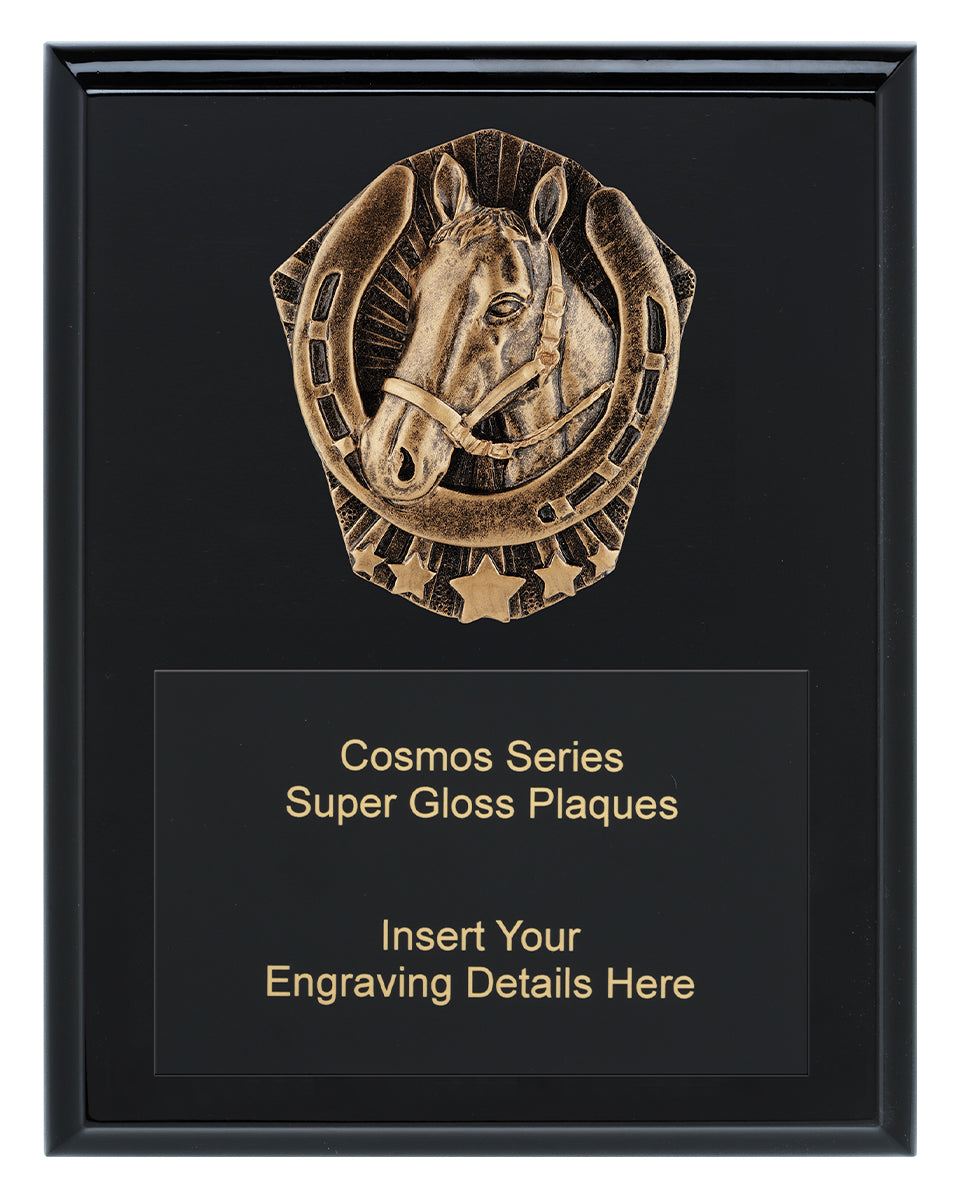 Cosmos Super Plaque - Horse - 250mm