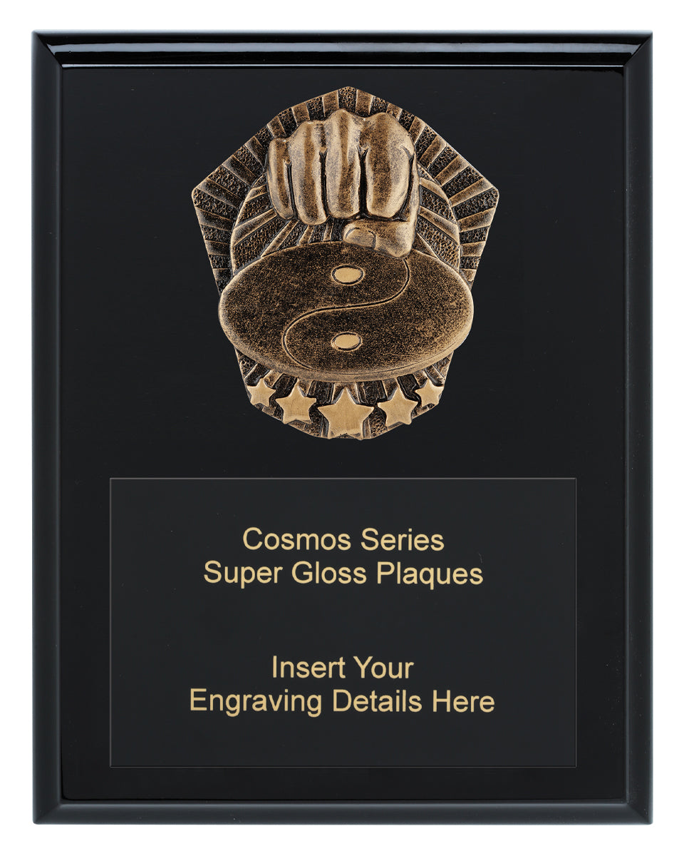 Cosmos Super Plaque - Martial Arts - 225mm