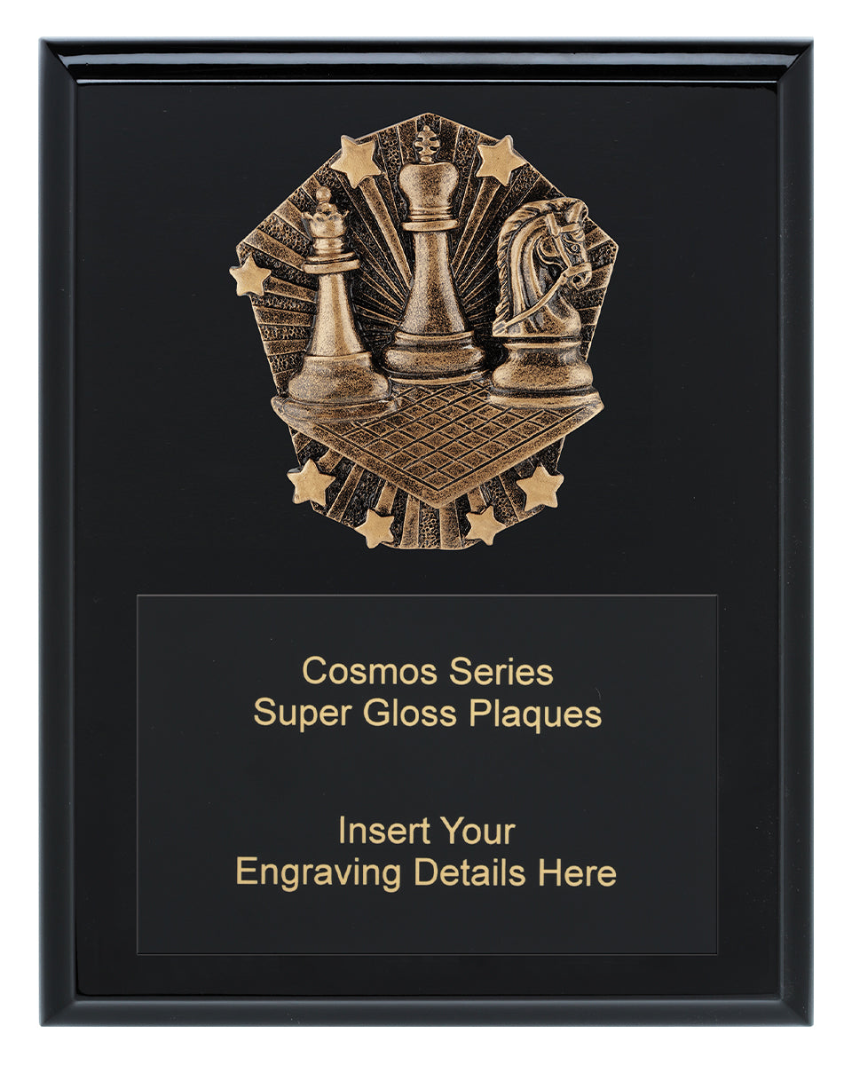 Cosmos Super Plaque - Chess - 225mm
