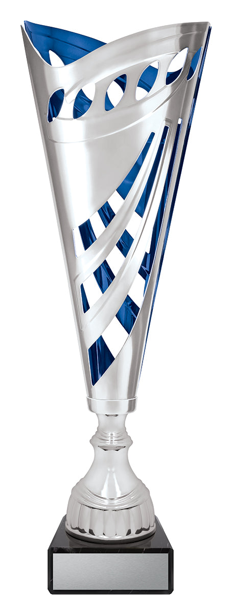 Thunder - Silver / Blue - 390mm