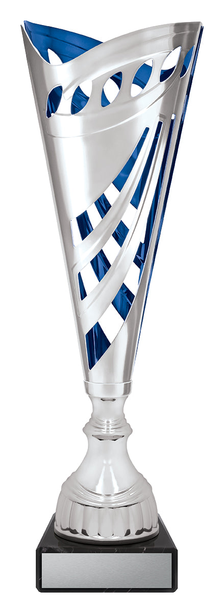 Thunder - Silver / Blue - 410mm