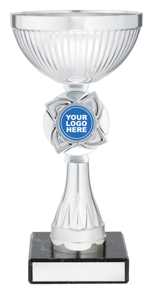 Silver Rosette - 200mm