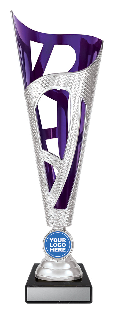 Dragon - Silver & Purple - 315mm