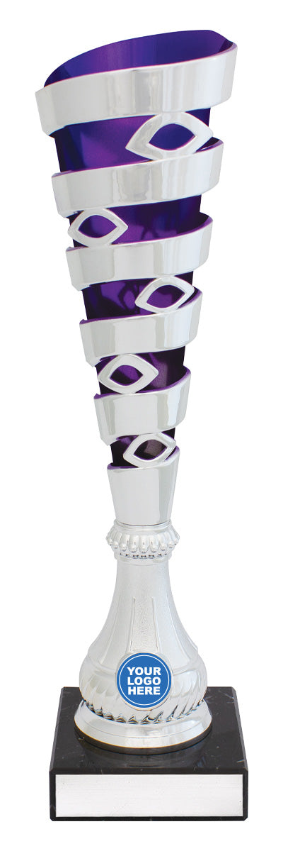 Purple Mega Spiral - 390mm