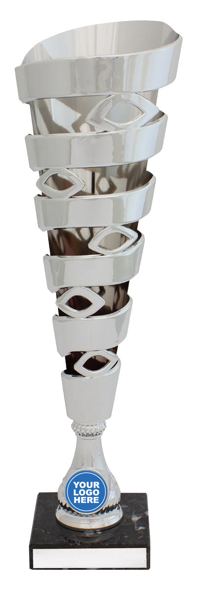 Silver Mega Spiral - 330mm