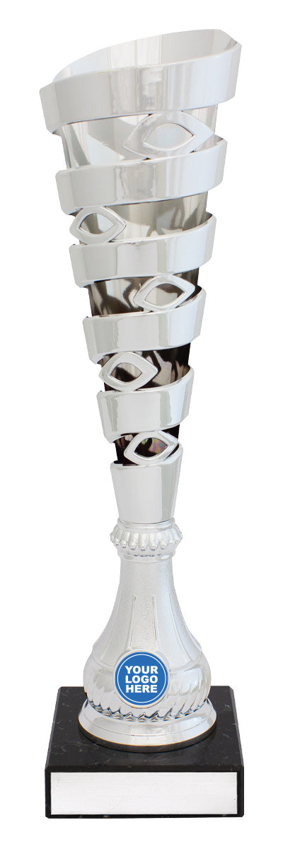 Silver Mega Spiral - 390mm