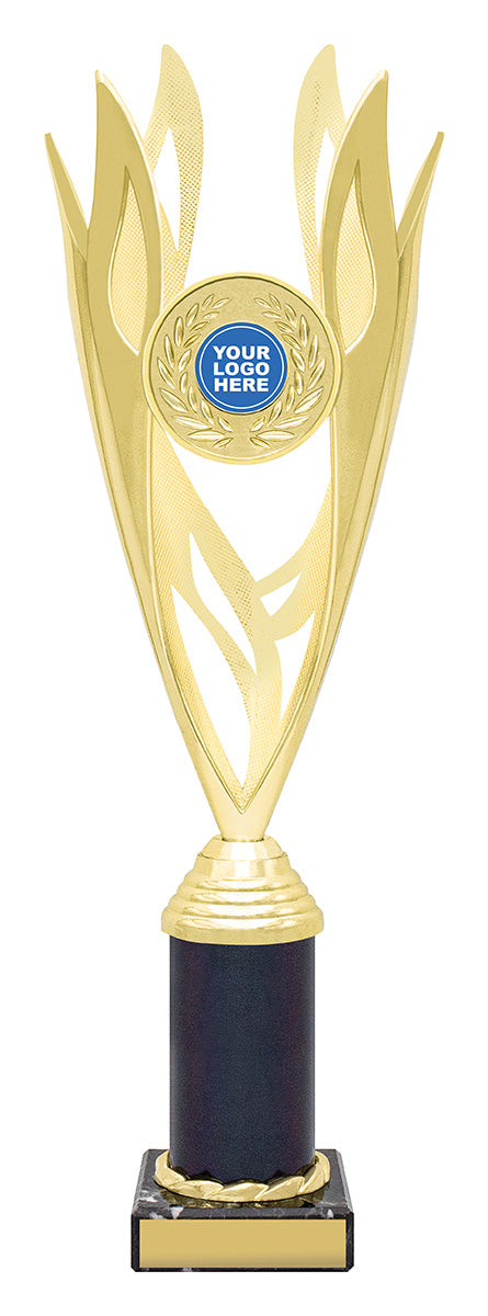Lantern - Gold / Black - 360mm
