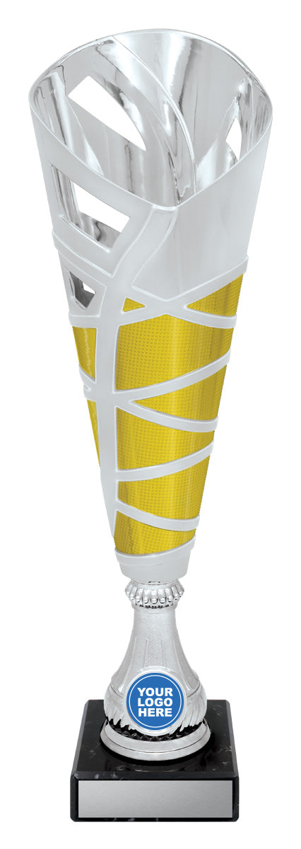 Hex Cup - Silver / Gold - 350mm