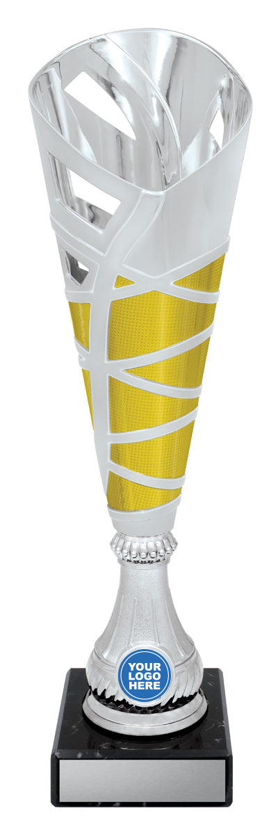 Hex Cup - Silver / Gold - 370mm